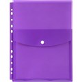 MARBIG BINDER POCKET TOP OPENING A4 PURPLE