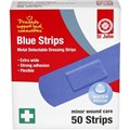 ST JOHN BLUE STRIPS FOR FOOD PREPARATION PACK 50
