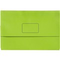 MARBIG SLIMPICK DOCUMENT WALLET FOOLSCAP GREEN