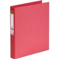 MARBIG LINEN RING BINDER PE 2D 25MM A4 CORAL