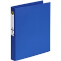 MARBIG LINEN RING BINDER PE 2D 25MM A4 MARINE
