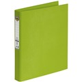 MARBIG LINEN RING BINDER PE 2D 25MM A4 LIME