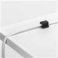 DURABLE CAVOLINE SELF ADHESIVE CABLE MANAGEMENT CLIPS 1 LARGE CABLE GRAPHITE PACK 6