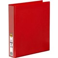 MARBIG CLEARVIEW INSERT RING BINDER 2D 38MM A4 RED