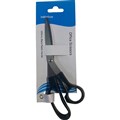 INITIATIVE SCISSOR PLASTIC HANDLE 200MM BLACK