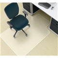 MARBIG ROLLAMAT CHAIRMAT PVC KEYHOLE MEDIUM PILE CARPET 1140 X 1340MM