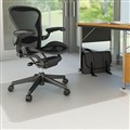 MARBIG ECONOMAT CHAIRMAT PVC KEYHOLE HARDFLOOR 910 X 1210MM