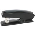 MARBIG DESKTOP PLASTIC HALF STRIP STAPLER BLACK