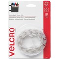 VELCRO BRAND   HOOK ONLY DOTS 16MM WHITE PACK 100