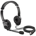 KENSINGTON HIFI USB HEADPHONES WITH MICROPHONE BLACK