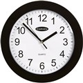 CARVEN CLASSIC WALL CLOCK 250MM BLACK FRAME