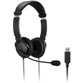 KENSINGTON CLASSIC HEADSET WITH MICROPHONE BLACK