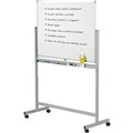 QUARTET PENRITE SLIMLINE PORCELAIN MOBILE WHITEBOARD 1500 X 1200MM