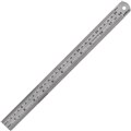 STAINLESS STEEL RULER IMPERIALMETRIC 300MM