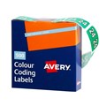 AVERY 43274 LATERAL FILE LABEL SIDE TAB YEAR CODE 24 25 X 38MM BOX 500