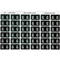 AVERY 43307 LATERAL FILE LABEL SIDE TAB COLOUR CODE G 25 X 38MM DARK GREEN PACK 180