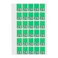 AVERY 44244 LATERAL FILE LABEL TOP TAB YEAR CODE 24 20 X 30MM PACK 150