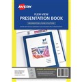 AVERY 47693 FLEXIVIEW PRESENTATION BOOK 24 POCKET BLUE