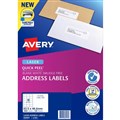 AVERY 959002 L7161 QUICK PEEL ADDRESS LABEL WITH SURE FEED LASER 18UP WHITE PACK 100