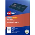 AVERY 959025 L7414 QUICK CLEAN BUSINESS CARD 150GSM 90 X 52MM MATTE WHITE PACK 200