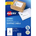AVERY 959031 L7173 TRUEBLOCK SHIPPING LABEL LASER 10UP WHITE PACK 100