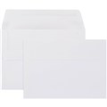 CUMBERLAND C6 ENVELOPES BANKER PLAINFACE SELF SEAL 80GSM 114 X 162MM WHITE BOX 500