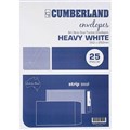 CUMBERLAND B4 ENVELOPES POCKET PLAINFACE STRIP SEAL 100GSM 353 X 250MM WHITE PACK 25