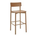RAPIDLINE ARLO HIGH STOOL 466 X 476 X 1050MM AMERICAN OAK
