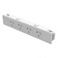 SYLEX UNDERSURFACE POWER STRIP WHITE