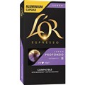 LOR ESPRESSO NESPRESSO COMPATIBLE COFFEE CAPSULES LUNGO PROFONDO PACK 10