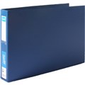 BANTEX RING BINDER PP LANDSCAPE 2D 38MM A3 BLUE