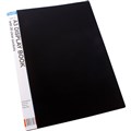 BANTEX DISPLAY BOOK NONREFILLABLE SPINE INSERT 20 POCKET A3 BLACK