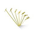 BAMBOO LOOPED SKEWERS 120MM PK 100 CTN 1000