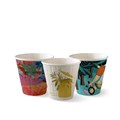 BIOPAK 8OZ DW ART SERIES CUP SLV 50 CTN 1000