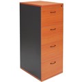 RAPID WORKER FILING CABINET 4 DRAWER 465 X 600 X 1300MM BEECHIRONSTONE