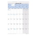 DEBDEN WALL CALENDAR CE0015 MONTH TO VIEW 394 X 577MM