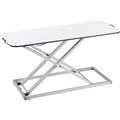 ERGOVIDA ULTRA SLIM HEIGHT ADJUSTABLE LAP TOP RISER WHITE