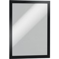 DURABLE DURAFRAME SIGN HOLDER ADHESIVE BACK A4 BLACK PACK 2