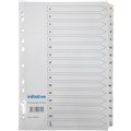INITIATIVE INDEX DIVIDERS A4 AZ TAB WHITE