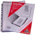 COLBY FOLDER FRIENDLY POCKET A4 CLEAR PACK 5