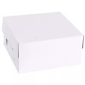 CAKE BOX 10 PLAIN WHITE EA PK 50