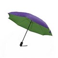 JUMBLE AND CO UPS AND DOWNS UMBRELLA AUTOMATIC GREEN