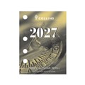 COLLINS DESK CALENDAR DCRS REFILL DAY TO PAGE SIDE PUNCH