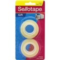 SELLOTAPE GIFT TAPE REFILL 18MM X 25M PACK 2