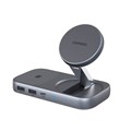 COMSOL USBC 4K HDMI QI2 DOCKING STATION GREY