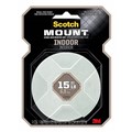 SCOTCH 314HMED DOUBLE SIDED MOUNTING TAPE INDOOR 254MM X 317M WHITE