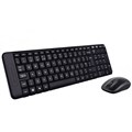 LOGITECH MK220 WIRELESS KEYBOARD AND MOUSE COMBO BLACK