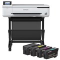 EPSON SURECOLOR T3160 LARGE FORMAT PRINTER AND E40U INK CARTRIDGE COMBO