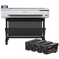EPSON SURECOLOR T5160 LARGE FORMAT PRINTER AND E40S INK CARTRIDGE COMBO