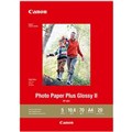 CANON PP301 GLOSSY PHOTO PAPER 265GSM 4 X 6 INCH WHITE PACK 20